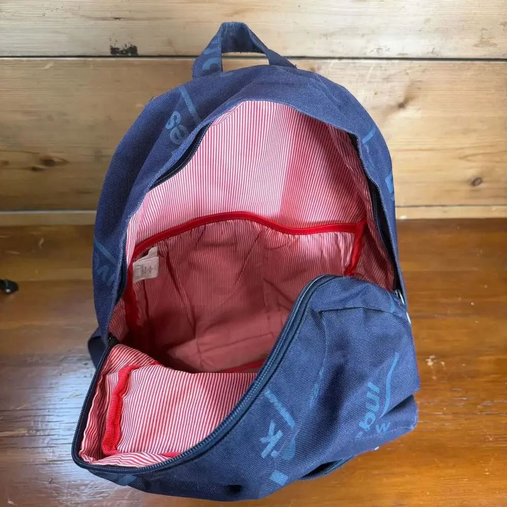 Herschel Classic Backpack Roll Call Blue Map Coordinates